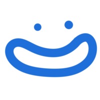happy face line squiggle png