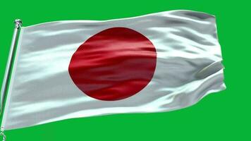 Japan National Flag video