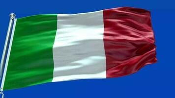 bandera nacional de italia video