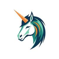 Unicorn Logo Illustration Vector Design Template