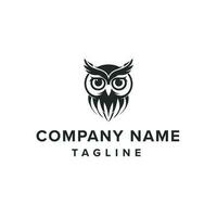 Owl Logo Illustration Vector Design Template