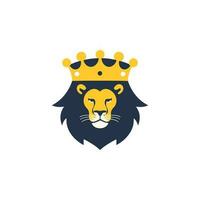 Lion Logo Illustration Vector Design Template