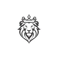 Lion Logo Illustration Vector Design Template