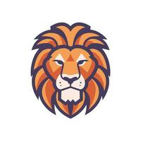 Lion Animal Logo Illustration Vector Design Template