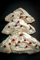 Meringue Christmas tree photo