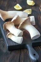 King oyster mushrooms photo