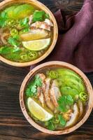 Green chili with chicken photo