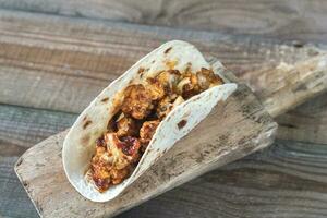 Tacos with spicy cauliflower photo