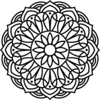 diseño de mandala indio vectorial vector