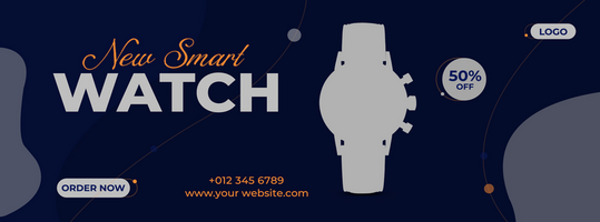 banner wrist watch psd