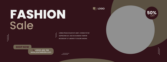 Template banner and cover ads, can use for social media, template sale with black and red color, file with layered and eps 10 psd