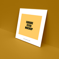 realistisch plein folder of brochure mockup sjabloon psd