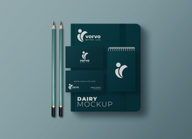 Stationery logo mockup presentation ,branding mockup tamplate psd