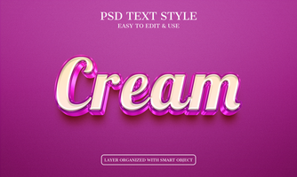 3D editable PSd  stylish text effects , Photoshop text effects file