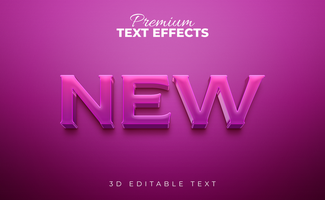 3D editable PSd  stylish text effects , Photoshop text effects file