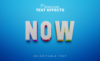 3D editable PSd  stylish text effects , Photoshop text effects file