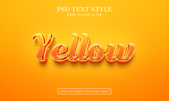 3D editable PSd  stylish text effects , Photoshop text effects file