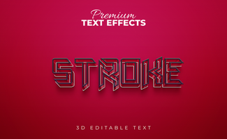 3D editable PSd  stylish text effects , Photoshop text effects file