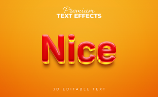 3D editable PSd  stylish text effects , Photoshop text effects file
