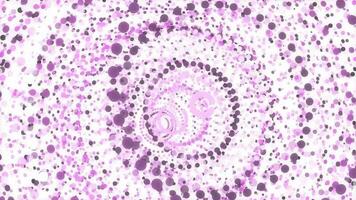 Violet lovely color rounds energetic action creative background. Cute circular colorful attractive backdrop. Nice circles overlap impressive design. Sweet colored rings motion animation. video