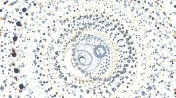 Grey orange cute circular colorful attractive backdrop. Nice circles overlap impressive design. Sweet colored rings motion animation. Lovely color rounds energetic action creative background. video