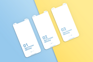 smartphone kader minder blanco scherm. smartphone van verschillend hoeken. mockup algemeen apparaat. ui ux smartphones set. sjabloon voor infographics of presentatie 3d realistisch renderen telefoons geïsoleerd. psd