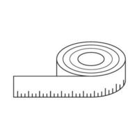 ruler icon vector