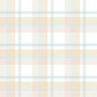 Plaid Pattern Seamless. Traditional Scottish Checkered Background. Traditional Scottish Woven Fabric. Lumberjack Shirt Flannel Textile. Pattern Tile Swatch Included. vector