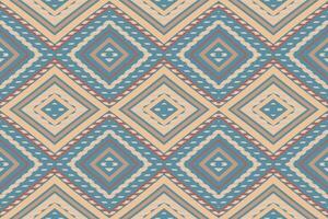 ikat damasco cachemir bordado antecedentes. ikat tela geométrico étnico oriental modelo tradicional. ikat azteca estilo resumen diseño para impresión textura,tela,sari,sari,alfombra. vector