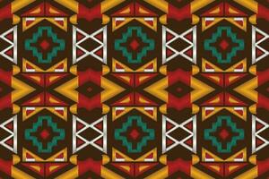 ikat damasco cachemir bordado antecedentes. ikat diseño geométrico étnico oriental modelo tradicional. ikat azteca estilo resumen diseño para impresión textura,tela,sari,sari,alfombra. vector