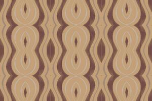 Ikat Damask Paisley Embroidery Background. Ikat Seamless Pattern Geometric Ethnic Oriental Pattern Traditional. Ikat Aztec Style Abstract Design for Print Texture,fabric,saree,sari,carpet. vector