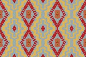 ikat floral cachemir bordado antecedentes. ikat patrones geométrico étnico oriental modelo tradicional. ikat azteca estilo resumen diseño para impresión textura,tela,sari,sari,alfombra. vector