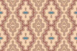 Ikat Damask Paisley Embroidery Background. Ikat Patterns Geometric Ethnic Oriental Pattern Traditional. Ikat Aztec Style Abstract Design for Print Texture,fabric,saree,sari,carpet. vector