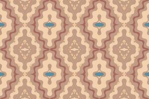 Ikat Damask Paisley Embroidery Background. Ikat Patterns Geometric Ethnic Oriental Pattern Traditional. Ikat Aztec Style Abstract Design for Print Texture,fabric,saree,sari,carpet. vector