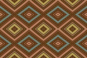 ikat floral cachemir bordado antecedentes. ikat huellas dactilares geométrico étnico oriental modelo tradicional. ikat azteca estilo resumen diseño para impresión textura,tela,sari,sari,alfombra. vector