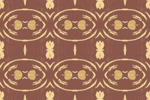 ikat floral cachemir bordado antecedentes. ikat diseño geométrico étnico oriental modelo tradicional. ikat azteca estilo resumen diseño para impresión textura,tela,sari,sari,alfombra. vector