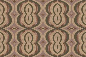 motivo ikat cachemir bordado antecedentes. ikat antecedentes geométrico étnico oriental modelo tradicional. ikat azteca estilo resumen diseño para impresión textura,tela,sari,sari,alfombra. vector