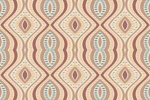 Ikat Damask Paisley Embroidery Background. Ikat Prints Geometric Ethnic Oriental Pattern Traditional. Ikat Aztec Style Abstract Design for Print Texture,fabric,saree,sari,carpet. vector