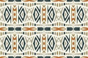 ikat floral cachemir bordado antecedentes. ikat marco geométrico étnico oriental modelo tradicional. ikat azteca estilo resumen diseño para impresión textura,tela,sari,sari,alfombra. vector