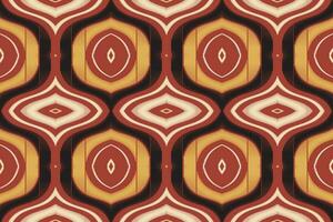 Ikat Damask Paisley Embroidery Background. Ikat Chevron Geometric Ethnic Oriental Pattern Traditional. Ikat Aztec Style Abstract Design for Print Texture,fabric,saree,sari,carpet. vector