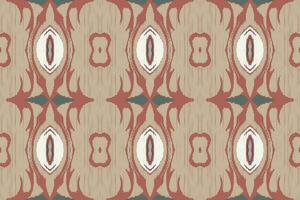 ikat damasco cachemir bordado antecedentes. ikat rayas geométrico étnico oriental modelo tradicional. ikat azteca estilo resumen diseño para impresión textura,tela,sari,sari,alfombra. vector