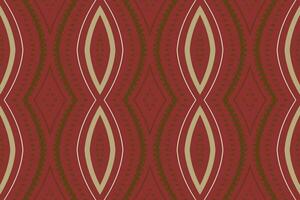 Ikat Damask Paisley Embroidery Background. Ikat Stripes Geometric Ethnic Oriental Pattern Traditional. Ikat Aztec Style Abstract Design for Print Texture,fabric,saree,sari,carpet. vector