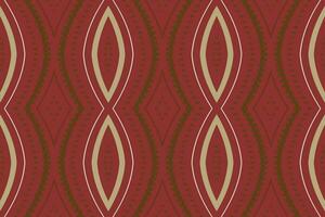 Ikat Damask Paisley Embroidery Background. Ikat Stripes Geometric Ethnic Oriental Pattern Traditional. Ikat Aztec Style Abstract Design for Print Texture,fabric,saree,sari,carpet. vector