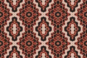 Ikat Damask Paisley Embroidery Background. Ikat Frame Geometric Ethnic Oriental Pattern Traditional. Ikat Aztec Style Abstract Design for Print Texture,fabric,saree,sari,carpet. vector
