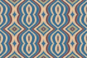 Motif Ikat Paisley Embroidery Background. Ikat Aztec Geometric Ethnic Oriental Pattern Traditional. Ikat Aztec Style Abstract Design for Print Texture,fabric,saree,sari,carpet. vector