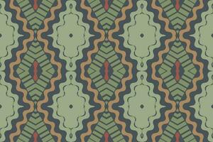 ikat damasco cachemir bordado antecedentes. ikat raya geométrico étnico oriental modelo tradicional. ikat azteca estilo resumen diseño para impresión textura,tela,sari,sari,alfombra. vector