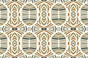 Ikat Damask Paisley Embroidery Background. Ikat Stripe Geometric Ethnic Oriental Pattern Traditional. Ikat Aztec Style Abstract Design for Print Texture,fabric,saree,sari,carpet. vector