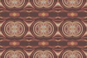 Motif Ikat Paisley Embroidery Background. Ikat Background Geometric Ethnic Oriental Pattern Traditional. Ikat Aztec Style Abstract Design for Print Texture,fabric,saree,sari,carpet. vector