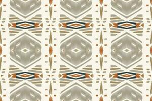 ikat damasco cachemir bordado antecedentes. ikat antecedentes geométrico étnico oriental modelo tradicional. ikat azteca estilo resumen diseño para impresión textura,tela,sari,sari,alfombra. vector