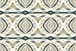 Motif Ikat Paisley Embroidery Background. Ikat Background Geometric Ethnic Oriental Pattern traditional.aztec Style Abstract Vector illustration.design for Texture,fabric,clothing,wrapping,sarong.